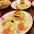 ポコポニョ's cooksnap of when they made ハロウィーンパンプキンライスのシチュー.