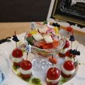 yumienne's cooksnap of when they made パーティに♪カラフルカプレーゼピンチョス.