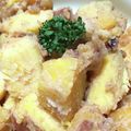 tokomama10's cooksnap of when they made おかずにもなるよ♪薩摩芋の胡桃味噌和え.