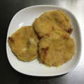 escience's cooksnap of when they made 揚げずに揚げ焼き　チーズハムカツ.
