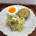 まこさんど's cooksnap of when they made 簡単★さつまいも煮ときゅうりのサラダ.