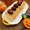 ねずみんパラダイス's cooksnap of when they made 簡単ロールケーキでモンブラン.