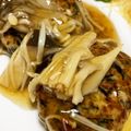 ちゃみるんるん♫'s cooksnap of when they made 豆腐とひじきと豚のハンバーグ☆きのこあん.