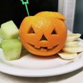 SUNMOONMOM's cooksnap of when they made オレンジで簡単☆ハロウィンデザート.