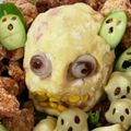 わ☆はは☆'s cooksnap of when they made ハロウィンに☆スカルポテトサラダ.