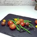 とのチャマ's cooksnap of when they made ダイエットにもお洒落トマトいんげん一皿.