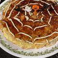 Takahashi9's cooksnap of when they made お好み焼きでハロウィンパーティー♪.