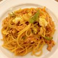 クックYS50's cooksnap of when they made ケチャップと卵のとろ～リ*ナポリタン.