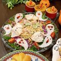なつき☆ミ's cooksnap of when they made ハロウィンに オバケサラダ.