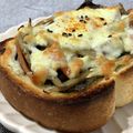 きっかママ's cooksnap of when they made 冷凍作りおきOK！きんぴらごぼうトースト.