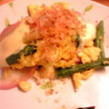 哲司の嫁's cooksnap of when they made いんげんとかまぼこの卵とじ.