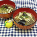 みかかめ's cooksnap of when they made 揚げなすとしめじのみそ汁.