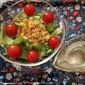 ☆hikonyan☆'s cooksnap of when they made ＊朝食に＊レタスとコーンのサラダ＊.