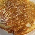 Dyayoi's cooksnap of when they made HMとヨーグルトだけ！もっちりパンケーキ.