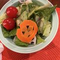 bonnet's cooksnap of when they made ★紫ｷｬﾍﾞﾂのハロウィンサラダ★.