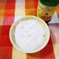 ふうはっちゃん's cooksnap of when they made ヨーグルトにレモンかポッカレモンを加える.