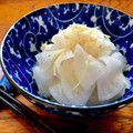 お料理ニャロメ's cooksnap of when they made 大根と生姜の甘酢漬け★作り置き.