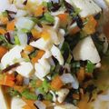 わわわわーい's cooksnap of when they made 離乳食後期★ネバネバオクラの豆腐あんかけ.