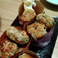 いっっっちゃん！'s cooksnap of when they made バレンタイン♥カップケーキ風ハンバーグ.
