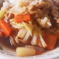 くむちん's cooksnap of when they made 【農家のレシピ】野菜たっぷり中華どん.