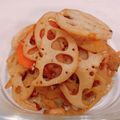 みにぽよ's cooksnap of when they made 常備菜♡蓮根のきんぴら.