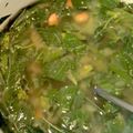 けーこころん's cooksnap of when they made モロヘイヤと納豆のお味噌汁.