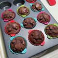 sirokuro's cooksnap of when they made ヌテラ入りチョコレートマフィン.