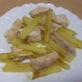 きらり流れ星's cooksnap of when they made おいし～♡鶏肉とじゃが芋のガリバタ醤油.