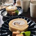 えりこは's cooksnap of when they made きな粉とあずき　和♡ロールケーキ.