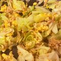 きゃさりん☆彡's cooksnap of when they made 副菜に　キャベツとネギとシーチキン炒め.