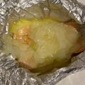 こむぎこをこねたもの's cooksnap of when they made 冷凍可！離乳食後期☆鮭のホイル焼き.