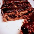 クロエの母's cooksnap of when they made チョコがトロける♡マーブルパウンドケーキ.