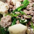 さぁチン☆'s cooksnap of when they made ヘルシー!豆腐とチンゲン菜のひき肉炒め.