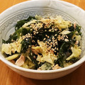 かなりんココりん's cooksnap of when they made 簡単キャベツとツナワカメめんマヨサラダ.