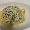 鍋子ちゃん's cooksnap of when they made 濃厚☆きのこのクリームチーズパスタ.