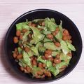 アクセル☆'s cooksnap of when they made ネバネバ！キャベツにら納豆.