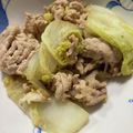 なつっこりー's cooksnap of when they made ☆白菜と豚バラ蒸しポン酢がけ.