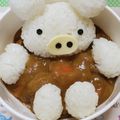 ゆうまいズ's cooksnap of when they made 温泉クマさんのエコカレー.