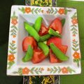 ポラリス管理栄養士's cooksnap of when they made スナップエンドウとミニトマトのサラダ.
