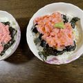 ポラリス管理栄養士's cooksnap of when they made ネギトロ丼♡覚書記録でございます♡.