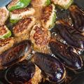 にっくにくsun's cooksnap of when they made ピーマンの肉詰め＆ナスのはさみ焼き.