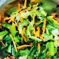 ハチミツぱる's cooksnap of when they made チンゲン菜と韓国のりのナムル.