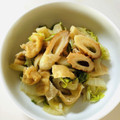 azbjbn's cooksnap of when they made 水不使用☆　白菜とちくわと油揚げのうま煮.