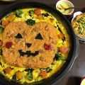 initiation's cooksnap of when they made 子供が喜ぶ♡ハロウィン☆オムライス♫.