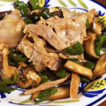 ∞ちぷ子∞'s cooksnap of when they made 豚肉ピーマン玉ねぎ椎茸の中華炒め.