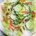 めみたん☆'s cooksnap of when they made 簡単☆胡瓜とツナの和えもの 山葵マヨ等.