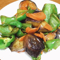 vabochan's cooksnap of when they made ご飯がすすむ！なすとピーマンの味噌炒め.