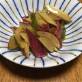 QPはにー's cooksnap of when they made 彩り☆サツマイモとピーマンのきんぴら.