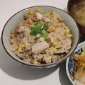 ヨーツ's cooksnap of when they made 簡単！鶏肉とコーンの炊き込みご飯.