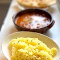 かっちゃん杉's cooksnap of when they made サフランライス カレーと共に.